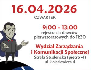 Wydarzenie w Centrum Edukacji Przyrodniczej UJ - akcja krwiodawstwa, fot. Ł. Fiedeń, A. Marciniak-Nowak, J. Sałaja