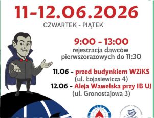 Wydarzenie w Centrum Edukacji Przyrodniczej UJ - Akcja krwiodawstwa, fot. J.Sałaja, Ł.Fiedeń, A.Marciniak-Nowak