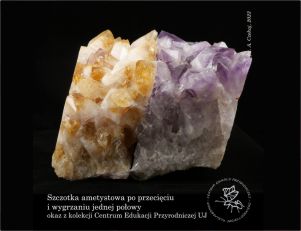 Obiekt miesiąca styczeń 2024 - Cytrynowy ametyst